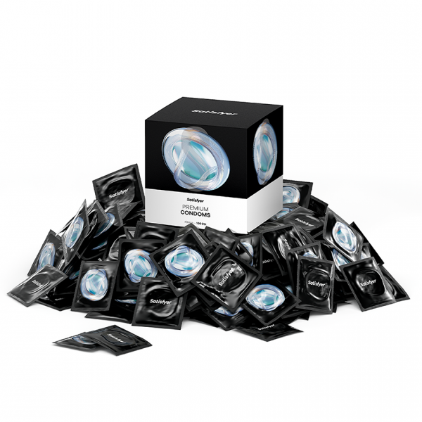 Satisfyer Condoms S, 100 pieces, 1.93′′
