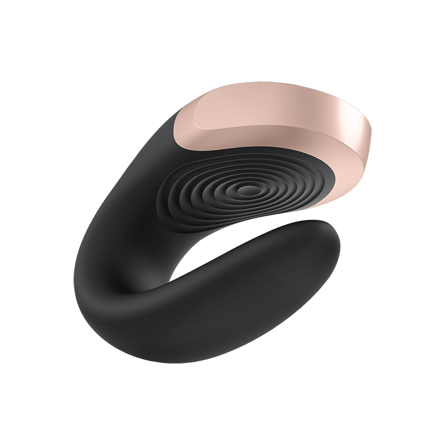 satisfyer double plus couples vibrator with remote control Satisfyer Double Plus Remote Partner Vibrator