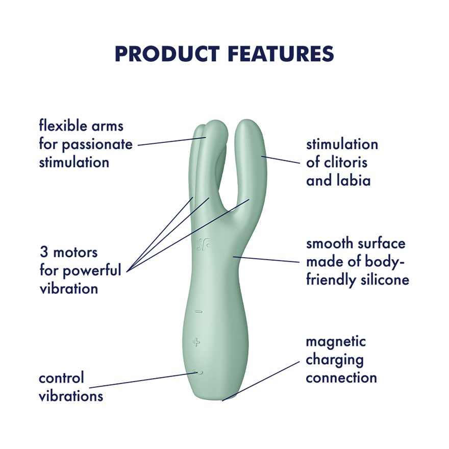 Satisfyer Threesome 3 Lay-On Vibrator | Shop Now | Satisfyer US | Satisfyer  US