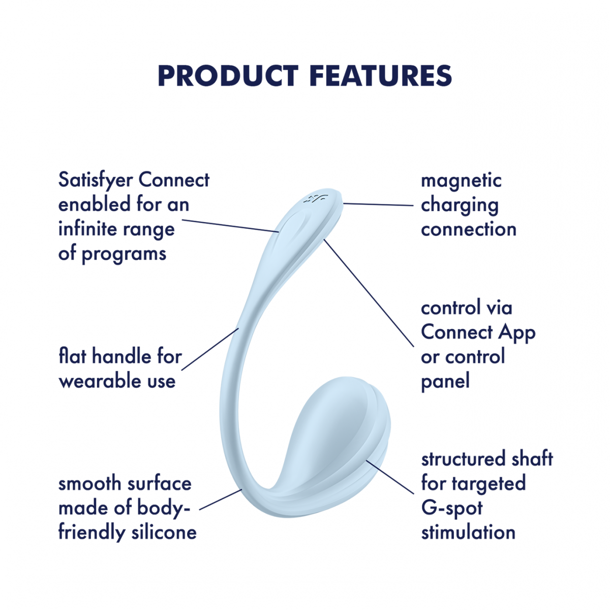 Satisfyer Smooth Petal Wearable Vibe + Connect App | Satisfyer US |  Satisfyer US