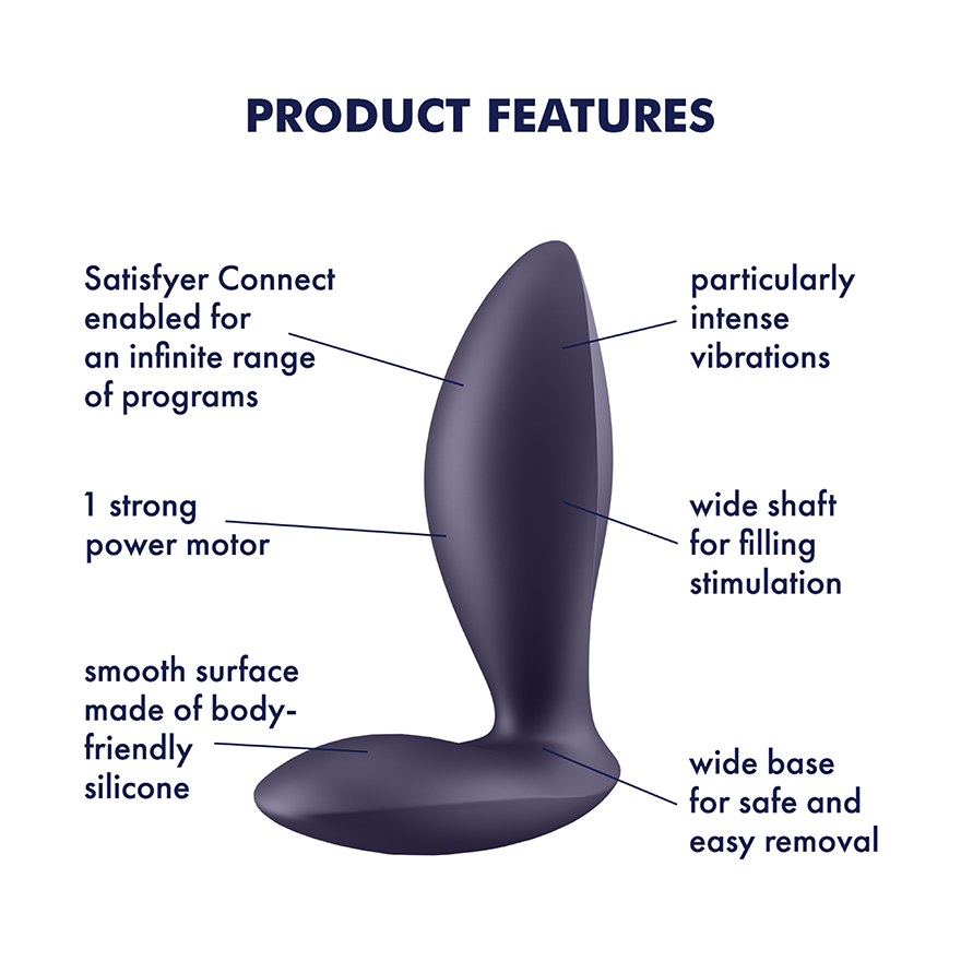 Satisfyer Power Plug Anal Plug + Connect App | Satisfyer US | Satisfyer US Satisfyer Power Plug Anal Plug + Connect App | Satisfyer US | Satisfyer US