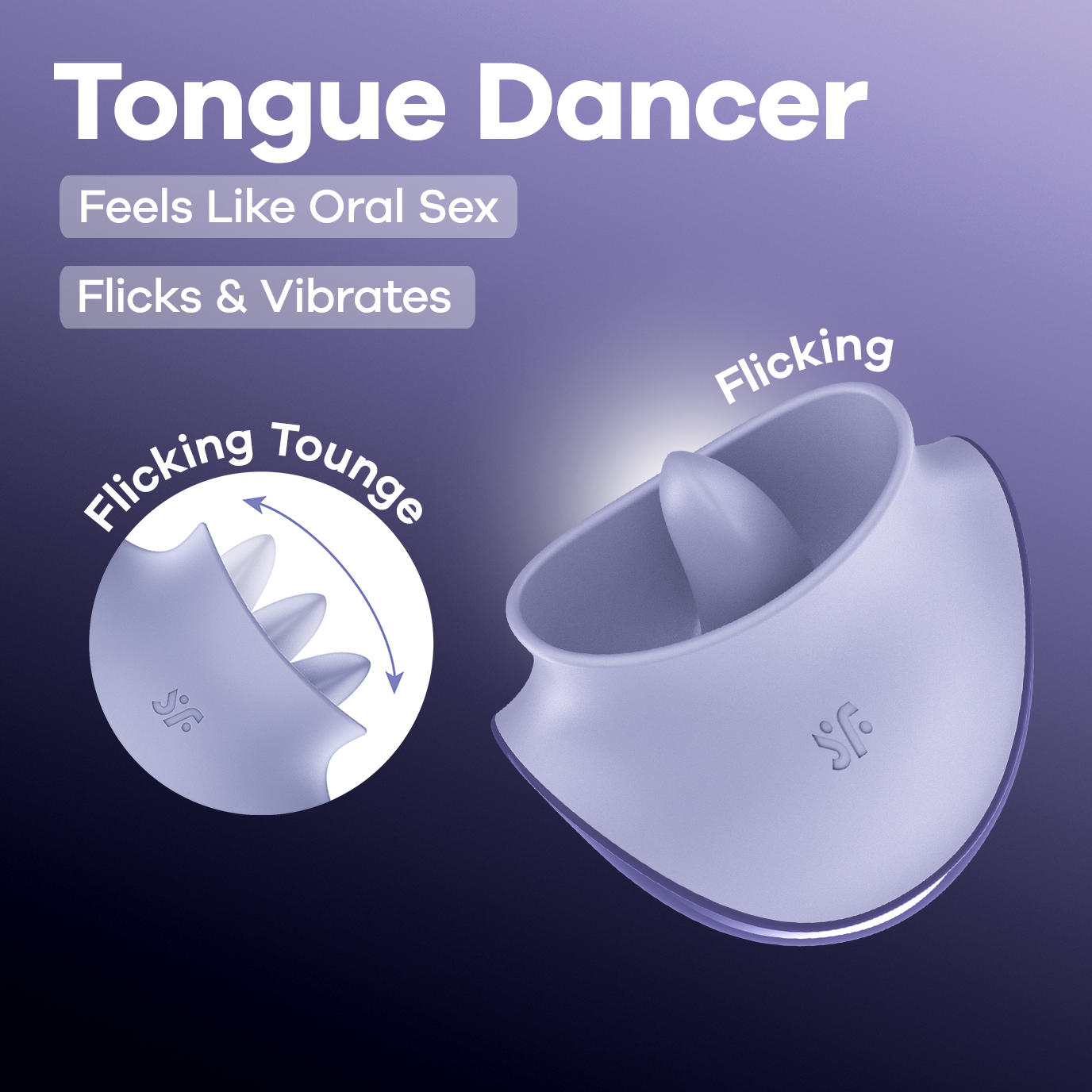 tongue vibrates Charging 10 Frequency Simulated Tongue Vibration... From Zar001, $9.52 main image 0