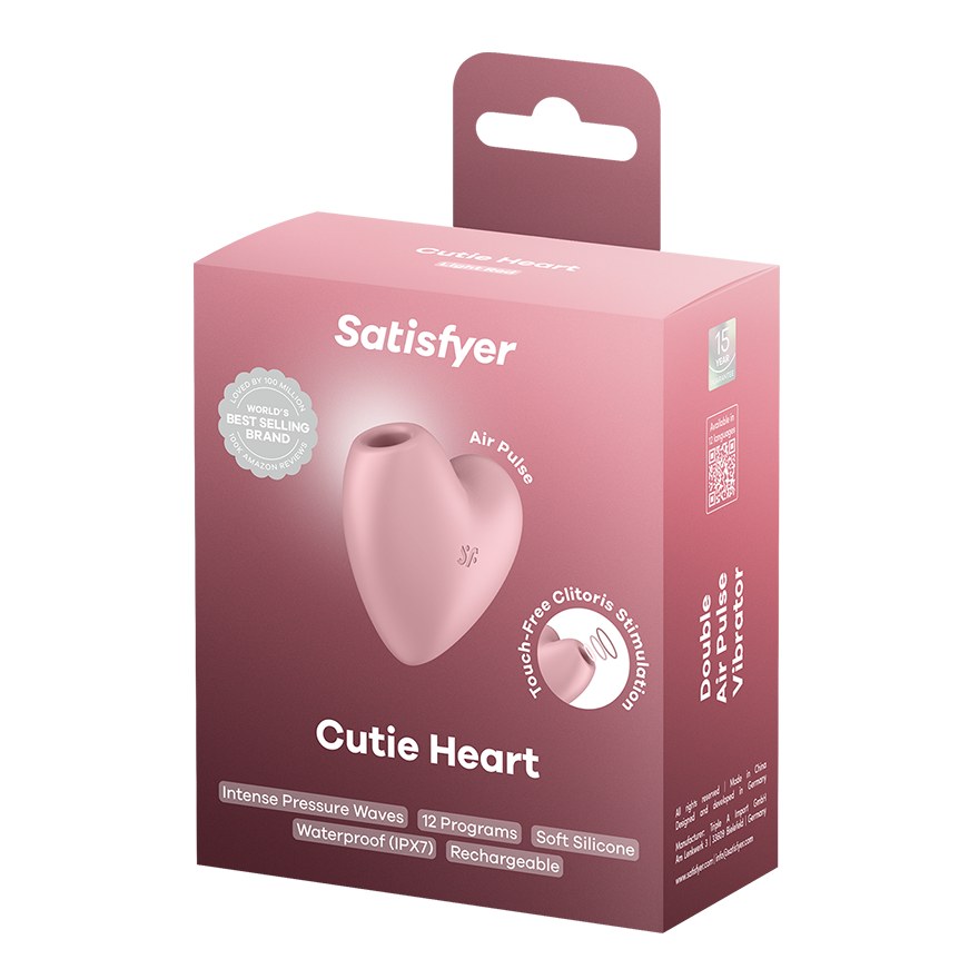 Satisfyer Cutie Heart Air Pulse Vibrator | Satisfyer US | Satisfyer US