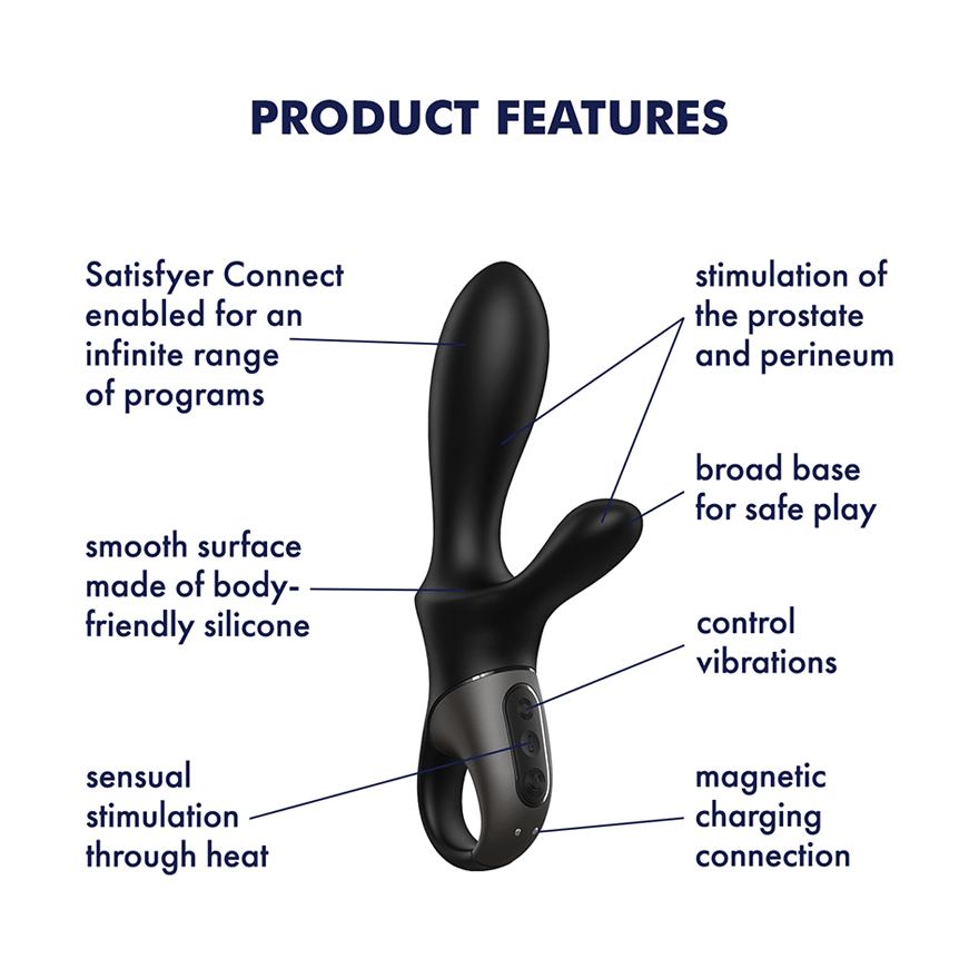 Satisfyer Heat Climax Prostate Vibe + Connect App | Satisfyer US | Satisfyer US Satisfyer Heat Climax Prostate Vibe + Connect App | Satisfyer US | Satisfyer US
