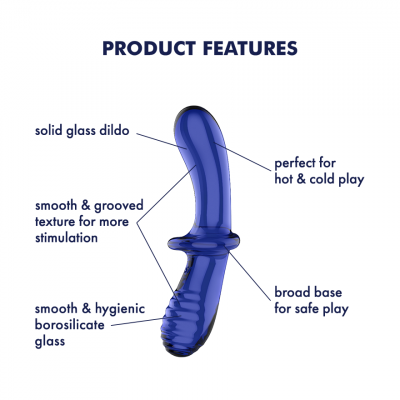 Satisfyer Double Crystal Glass Dildo | Shop Now | Satisfyer US | Satisfyer  US