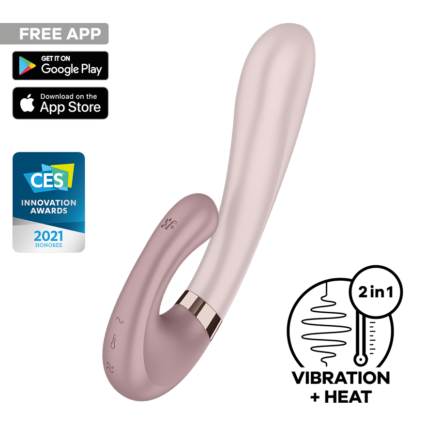 Satisfyer Heat Wave Rabbit Vibe + Connect App | Satisfyer US | Satisfyer US