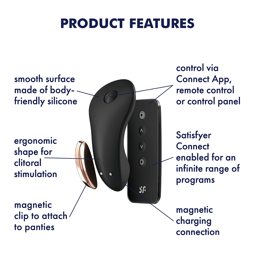 Satisfyer Little Secret Lay-On-Vibe + Connect App | Satisfyer US
