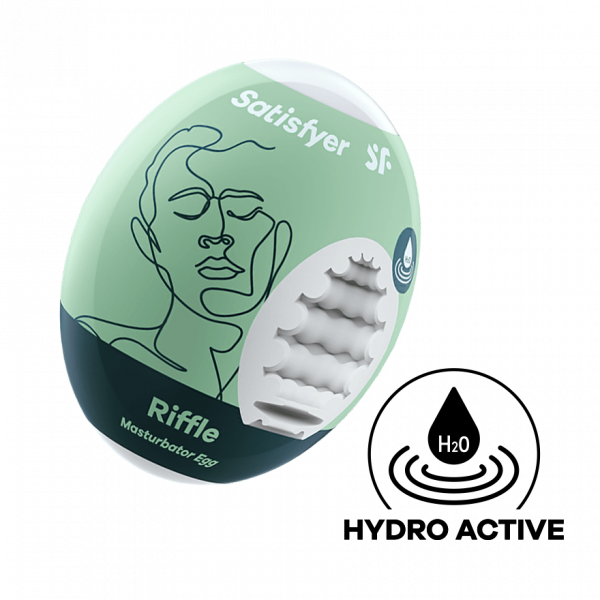 Satisfyer Masturbator Egg - Riffle