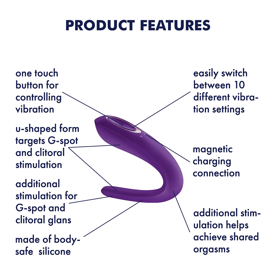 Satisfyer Double Classic Couples Vibrator | Satisfyer US | Satisfyer US