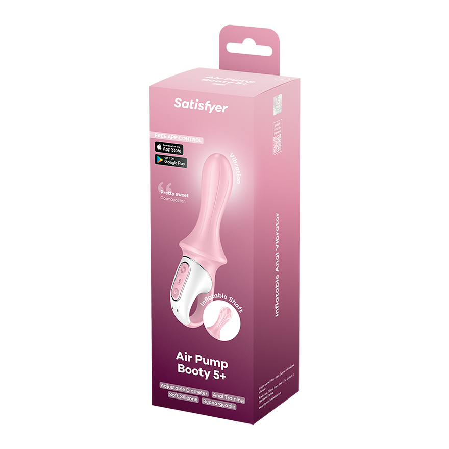 pink butt vibrator EasyConnect - Vibrating Butt Plug Axel app-controlled