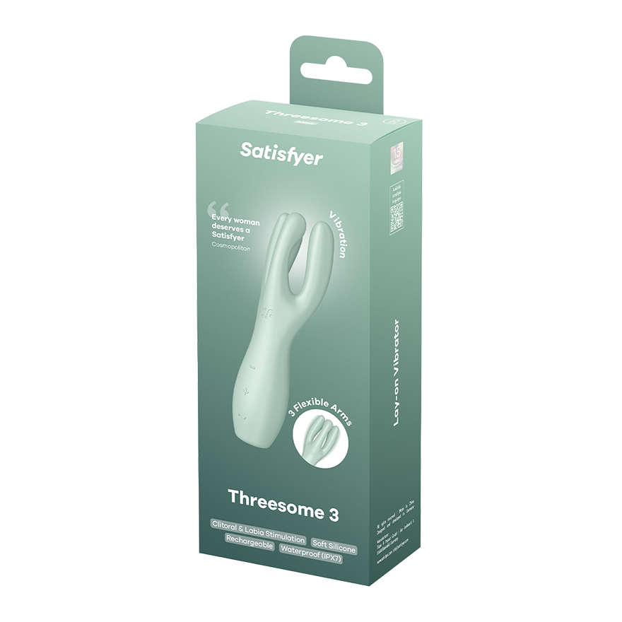 Satisfyer Threesome 3 Lay-On Vibrator | Shop Now | Satisfyer US | Satisfyer  US